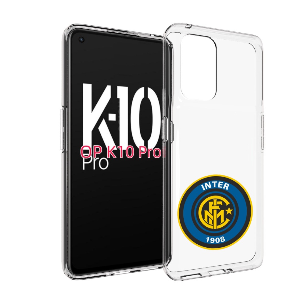 

Чехол MyPads фк интер мужской для OPPO K10 Pro, Прозрачный, Tocco