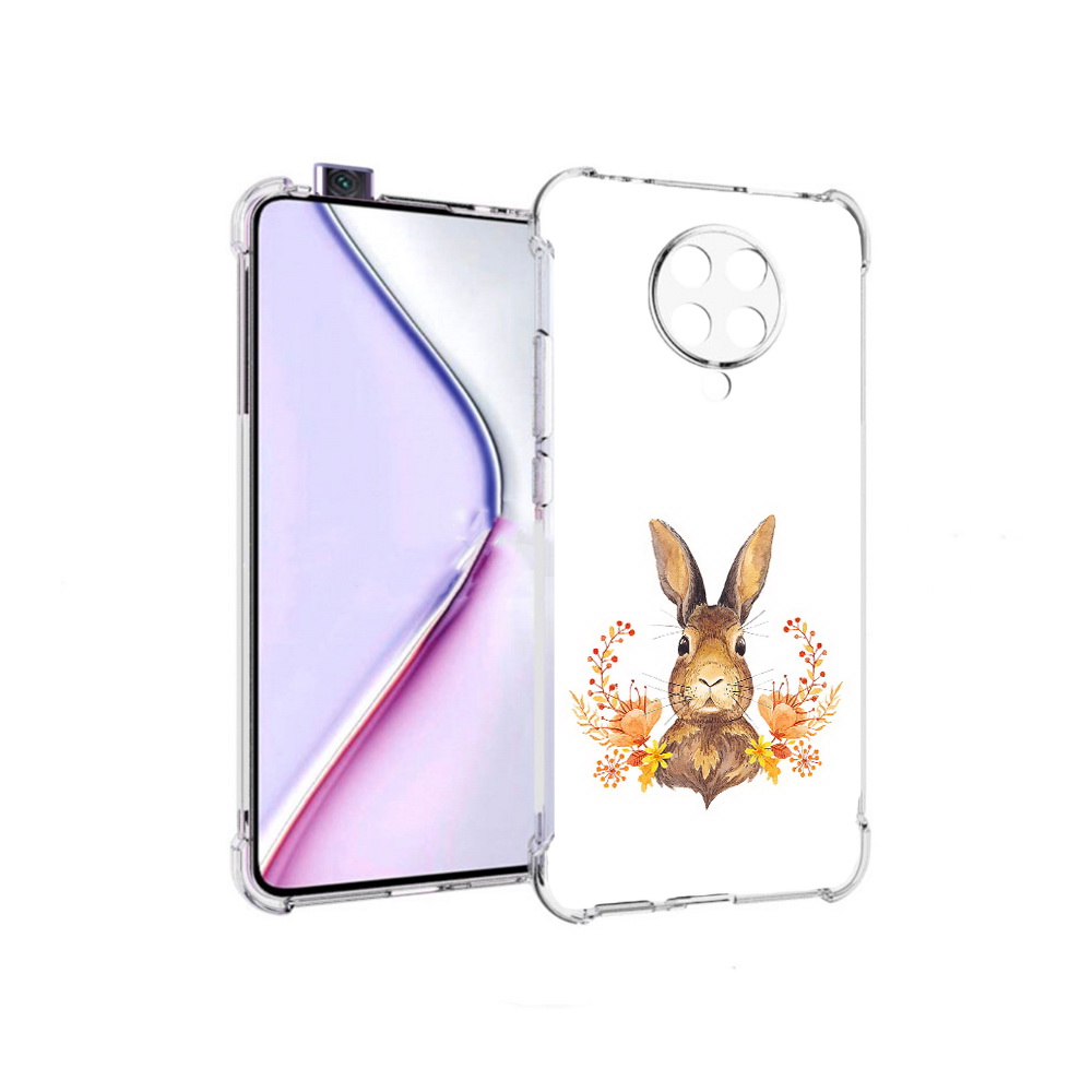 

Чехол MyPads зайка в цветах для Xiaomi Redmi K30 Pro Zoom 8/256GB/Redmi K30 Pro, Прозрачный, Tocco
