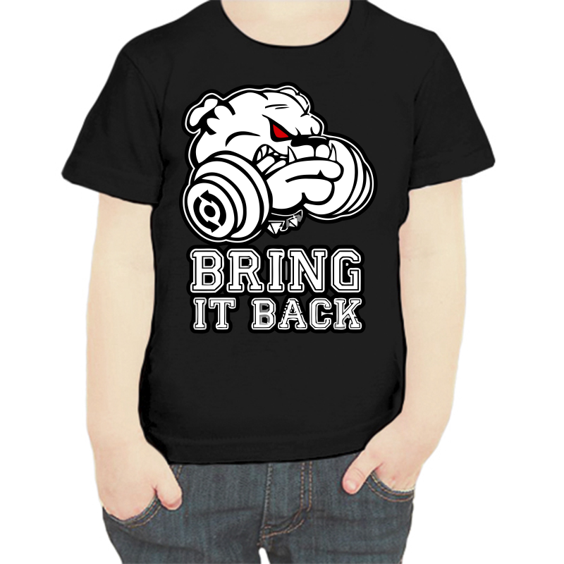 

Футболка мальчику черная 32 р-р bring it back, Черный, fdm_bring_it_back