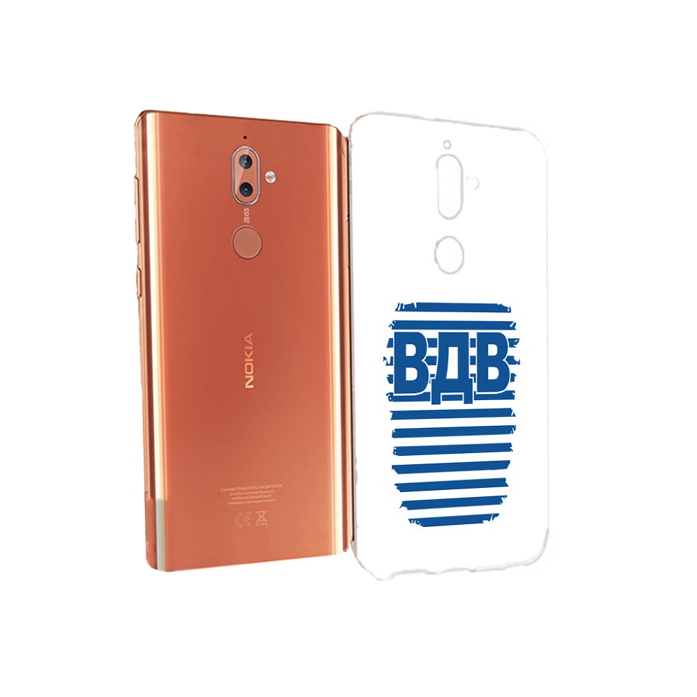 

Чехол MyPads Tocco для Nokia 9 вдв2 (PT126479.94.259), Прозрачный, Tocco