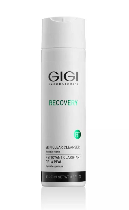 Гель GIGI для бережного очищения Pre  Post Skin Clear Cleanser RECOVERY 250 мл