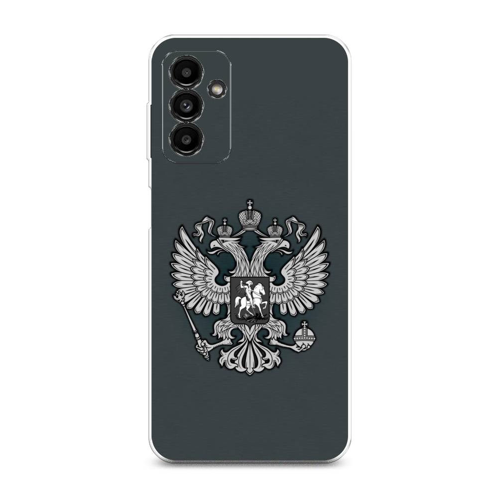 

Чехол Awog на Samsung Galaxy A04s / Самсунг A04s "Герб России серый", Разноцветный, 2106450-5