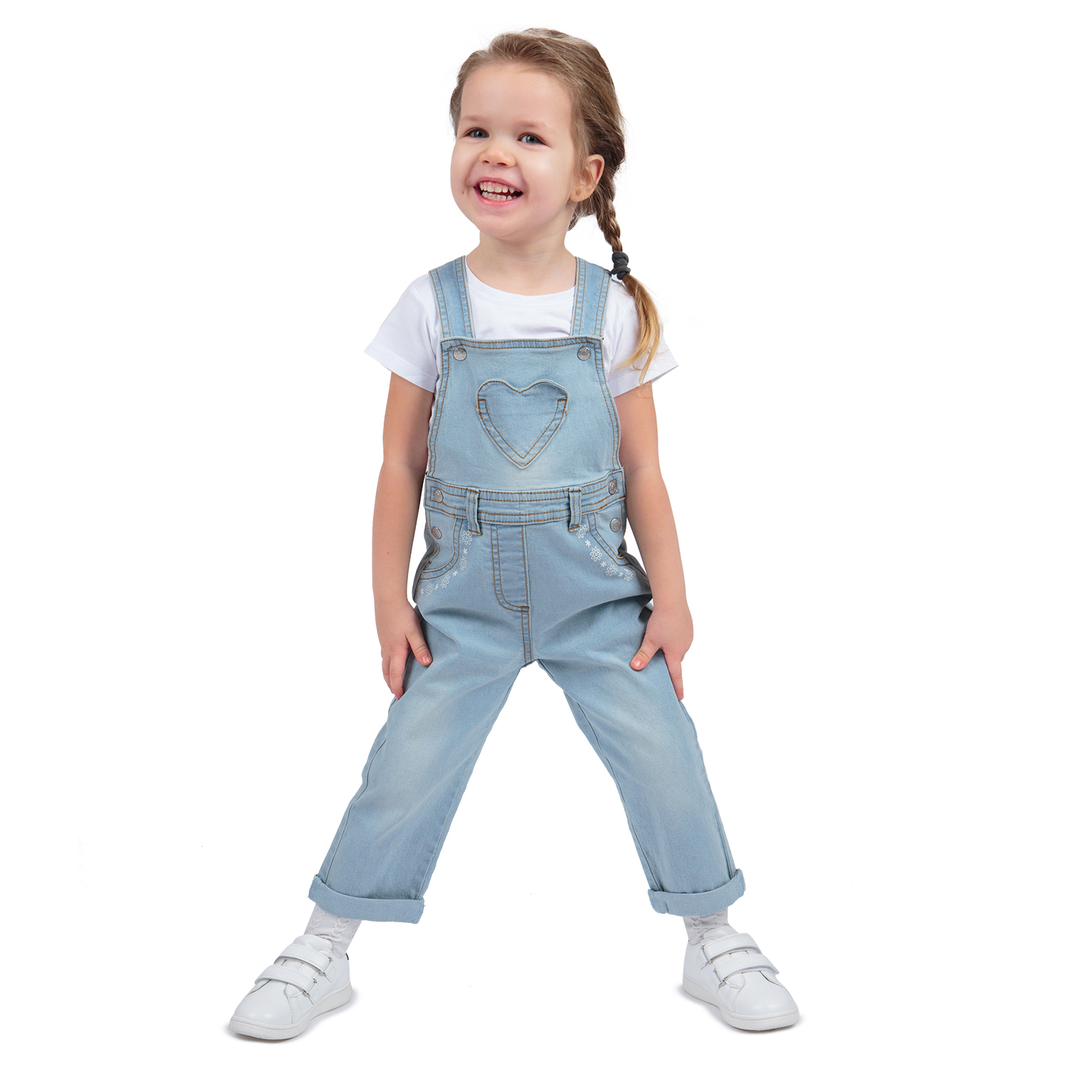 

Полукомбинезон Leader Kids, цвет: голубой р.74, Adriana