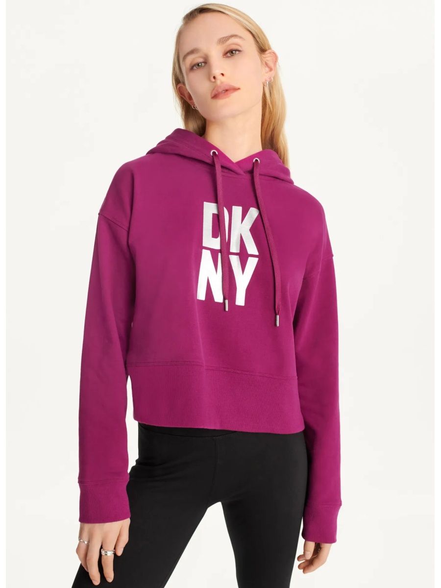 Худи женское DKNY DP2T8511 розовое L