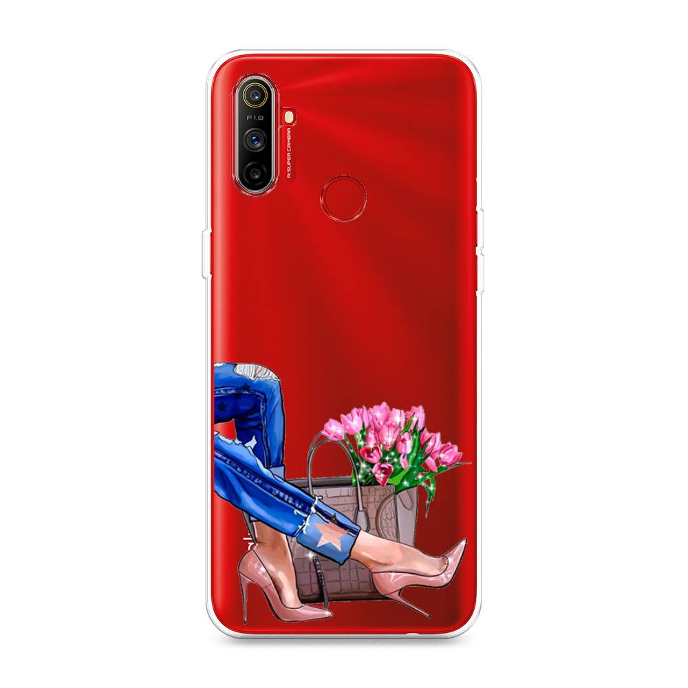 

Чехол Awog на Realme C3 "Каблучки", Разноцветный, 253050-7