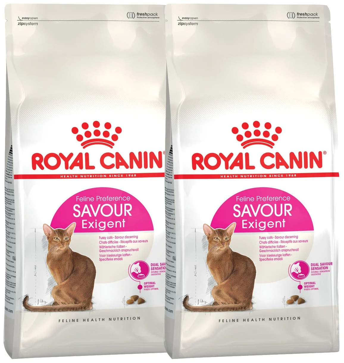 фото Сухой корм для кошек royal canin protein exigent для привередливых 2 шт по 2 кг