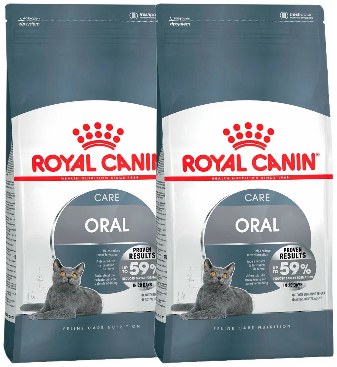 

Сухой корм для кошек Royal Canin от заболеваний зубов и десен 2 шт по 400 г