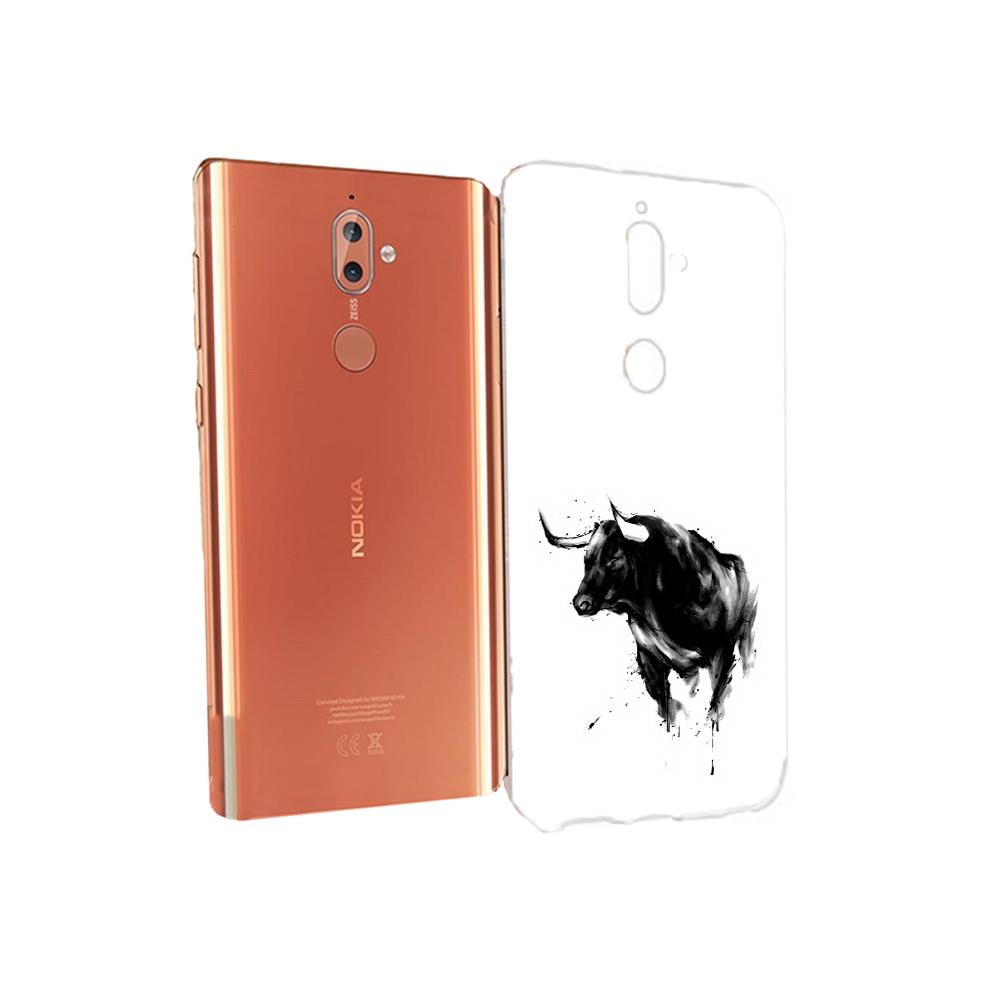 

Чехол MyPads Tocco для Nokia 9 бык (PT126479.94.254), Прозрачный, Tocco