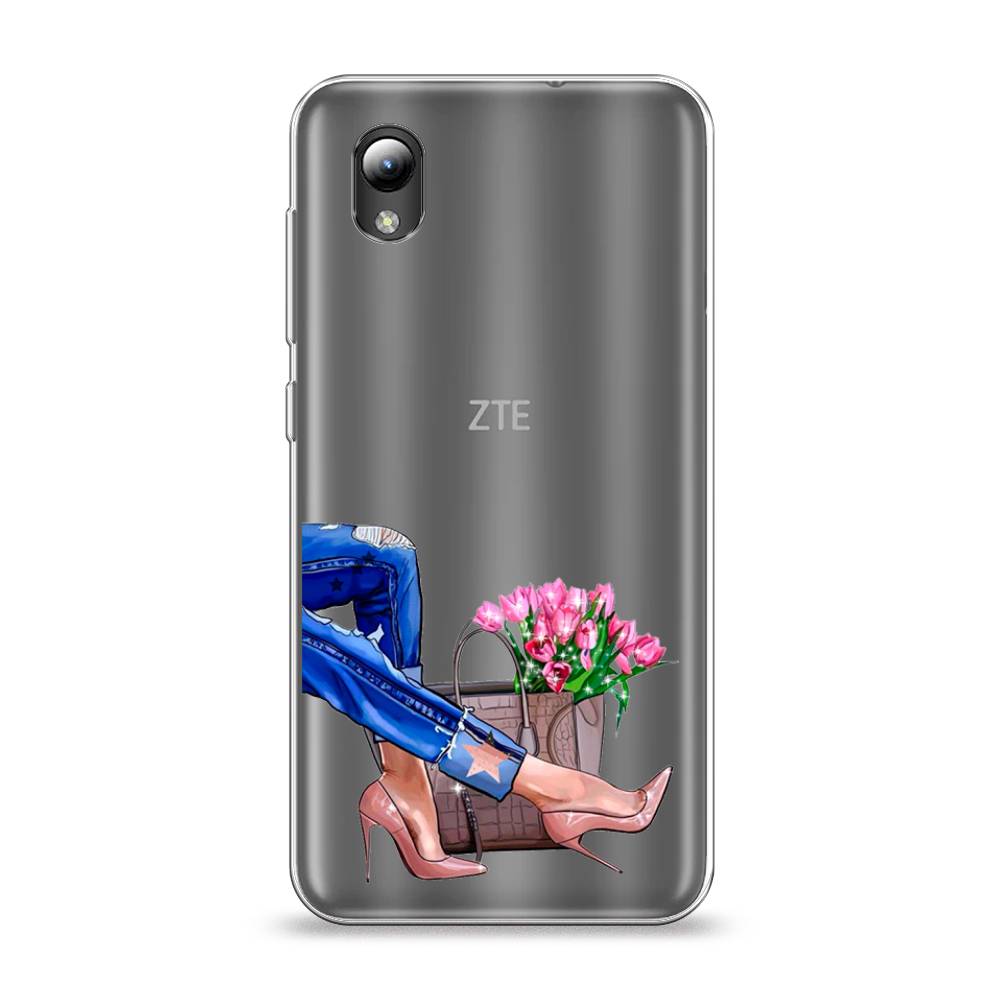 

Чехол Awog на ZTE Blade L8 / ЗТЕ Блэйд L8 "Каблучки", Разноцветный, 132850-7