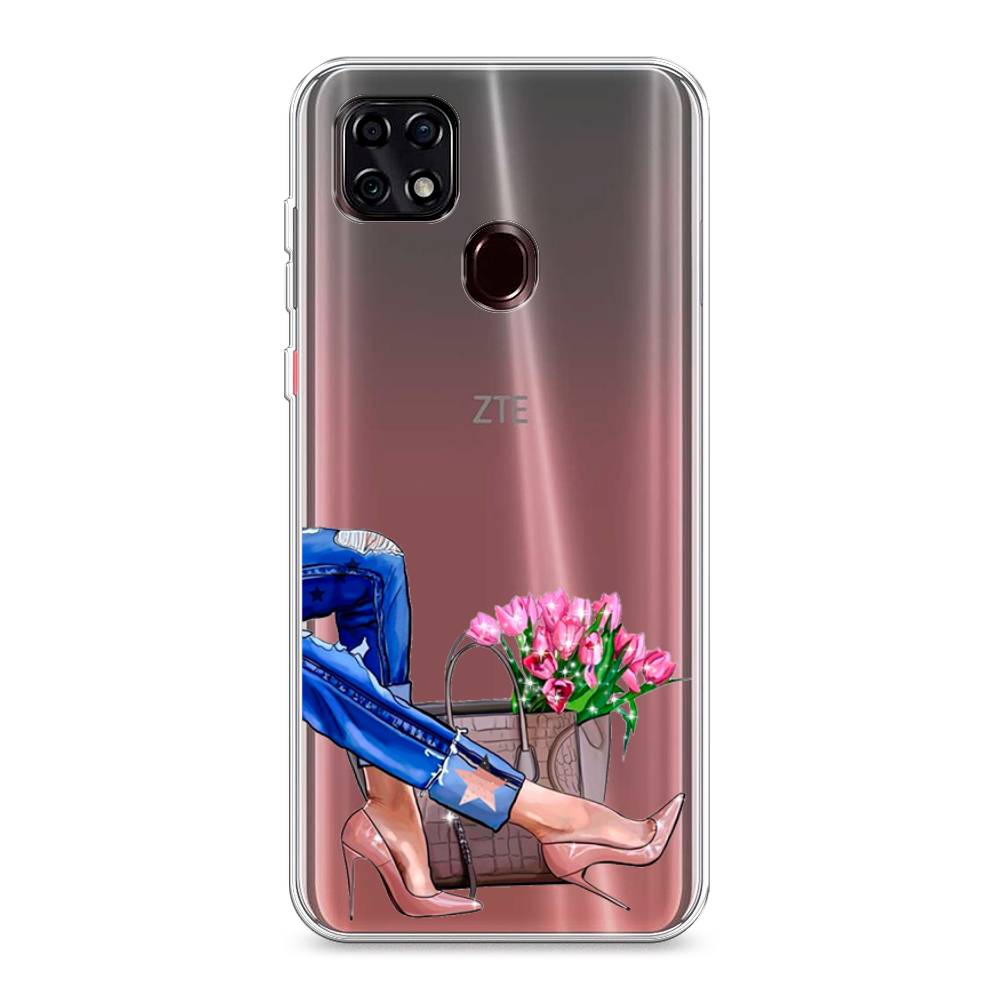 

Чехол Awog на ZTE Blade 20 Smart / ЗТЕ Блэйд 20 Smart "Каблучки", Разноцветный, 133550-7