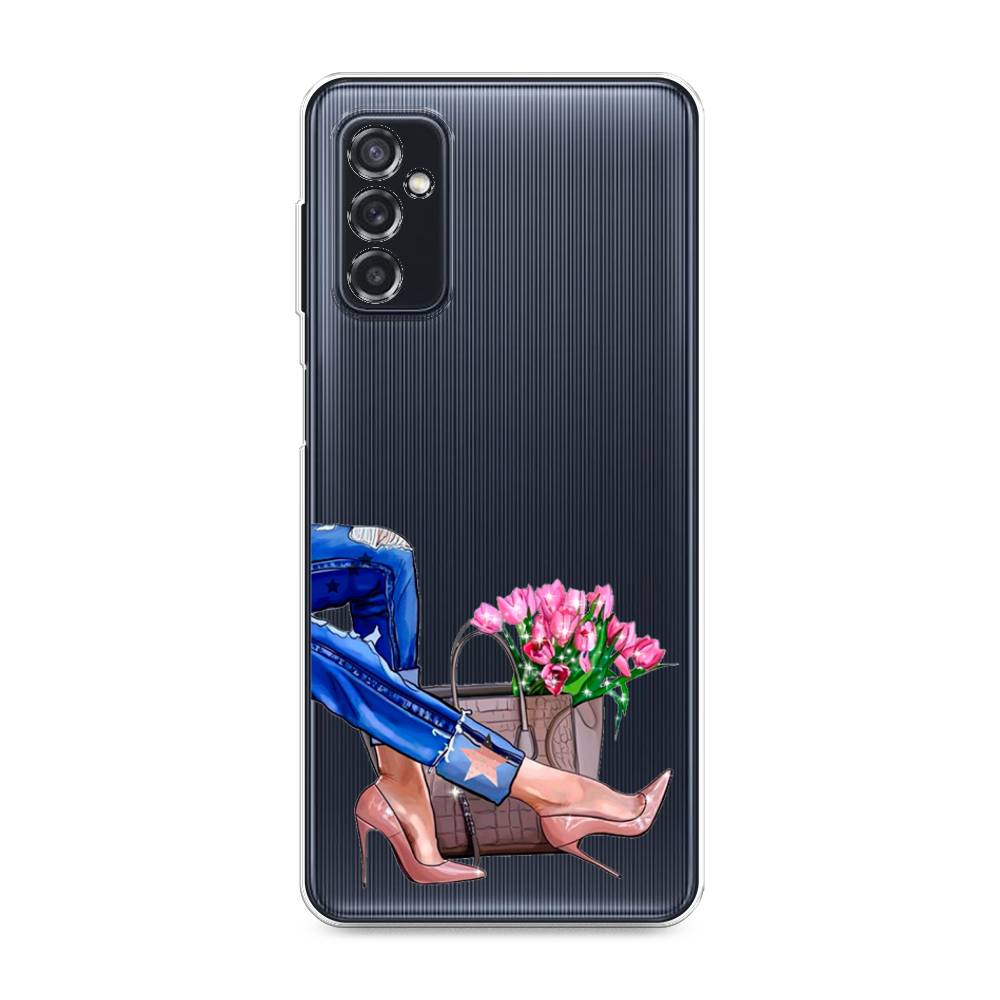 

Чехол Awog на Samsung Galaxy M52 / Самсунг M52 "Каблучки", Разноцветный, 2104350-7
