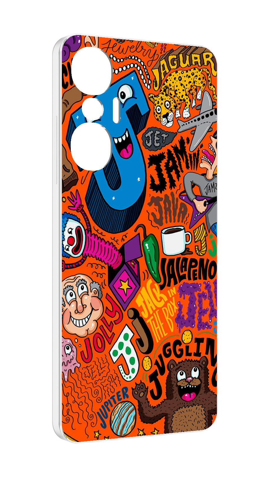 

Чехол MyPads funky-decor для Infinix Hot 20S противоударный, Tocco