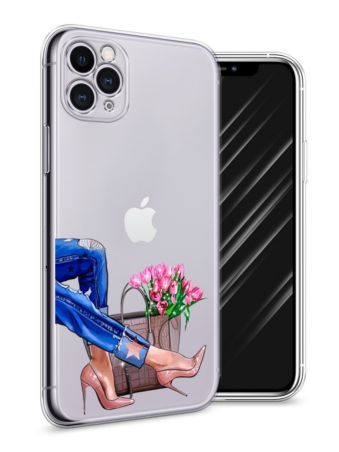 

Чехол Awog на Apple iPhone 11 Pro / Айфон 11 Pro "Каблучки", Разноцветный, 12350-7