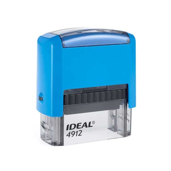 

Оснастка для штампа Trodat 4912 IDEAL , 125421, 47х18мм, синяя, Синий, 4912
