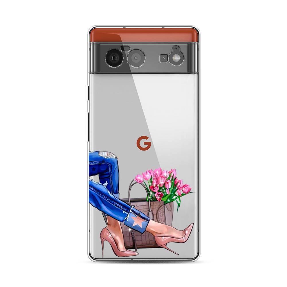 

Чехол Awog на Google Pixel 6 "Каблучки", Разноцветный, 270850-7