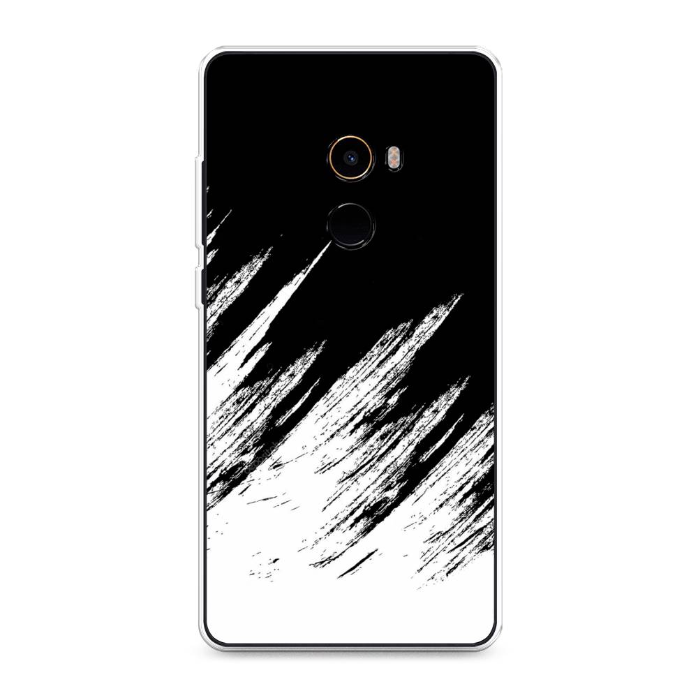 

Чехол Awog на Xiaomi Mi Mix 2 "Черно белые брызги", Разноцветный, 32550-3