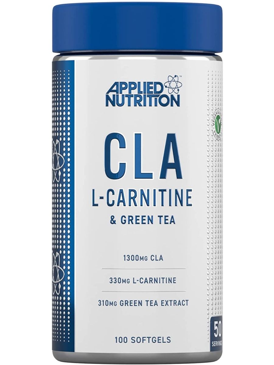 L-карнитин Applied Nutrition CLA, 100 капсул (1400 г)