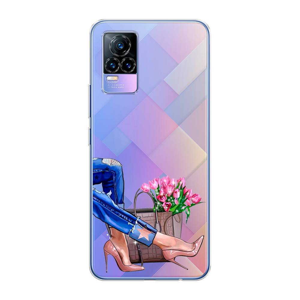 

Чехол Awog на Vivo V21e "Каблучки", Разноцветный, 264550-7