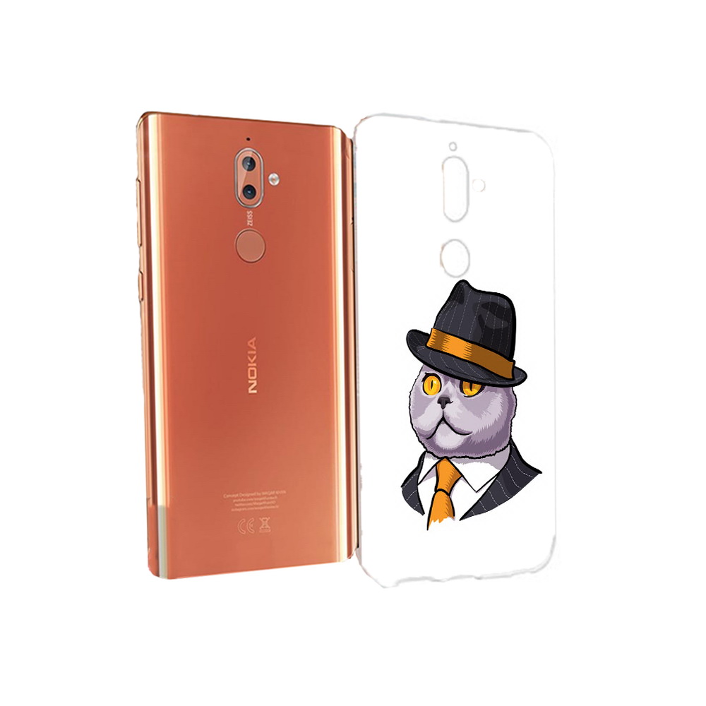 

Чехол MyPads Tocco для Nokia 9 британец (PT126479.94.247), Прозрачный, Tocco