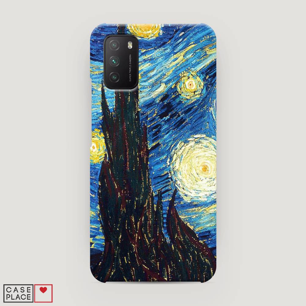 

Пластиковый чехол "Ван Гог Звездная ночь" на Xiaomi Poco M3, 39520-7