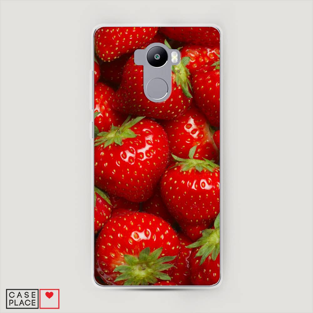 

Пластиковый чехол "Клубника" на Xiaomi Redmi 4