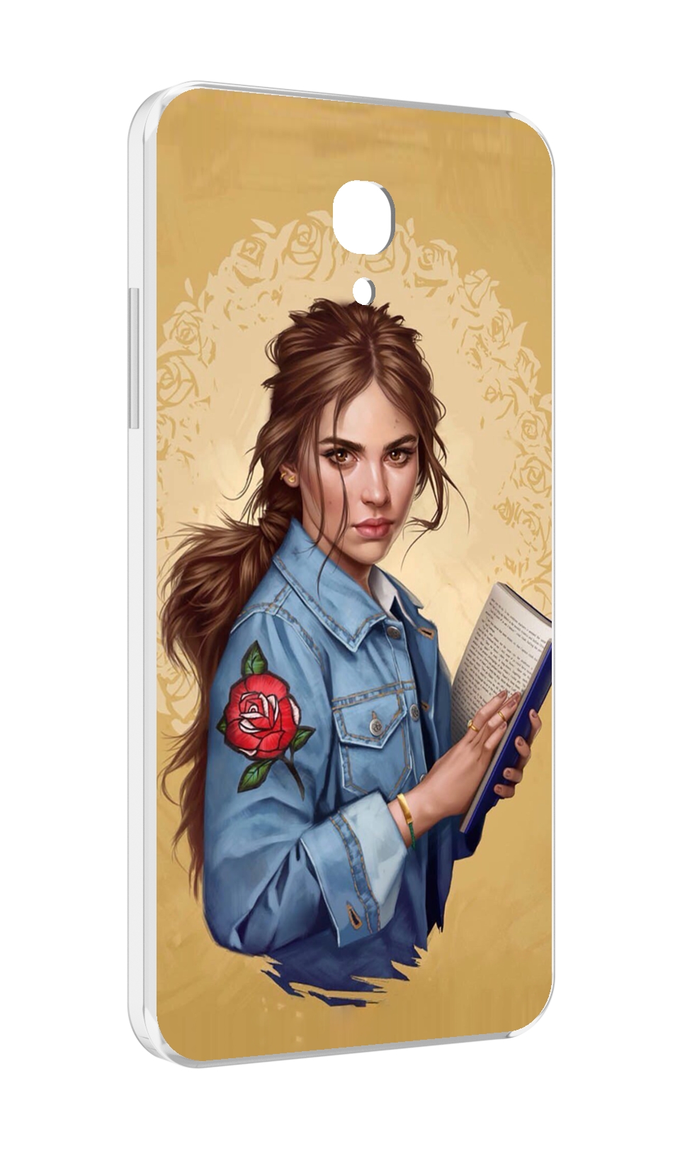 

Чехол MyPads девушка-в-бежевом-фоне для Lenovo Vibe P2 5.5 (P2a42), Прозрачный, Tocco