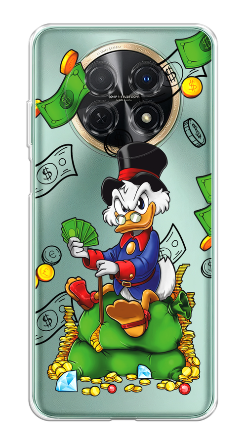 

Чехол на Huawei Nova Y91 "Scrooge Richness", Черный;синий;зеленый, 6121650-1