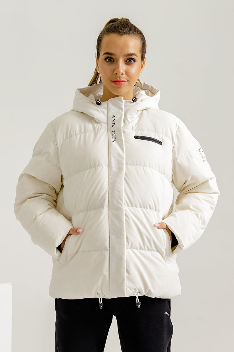 

Пуховик женский Anta 862247919 Training Rare earth printing lining/A-RAIN белый XL, 862247919 Training Rare earth printing lining/A-RAIN RESISTANT