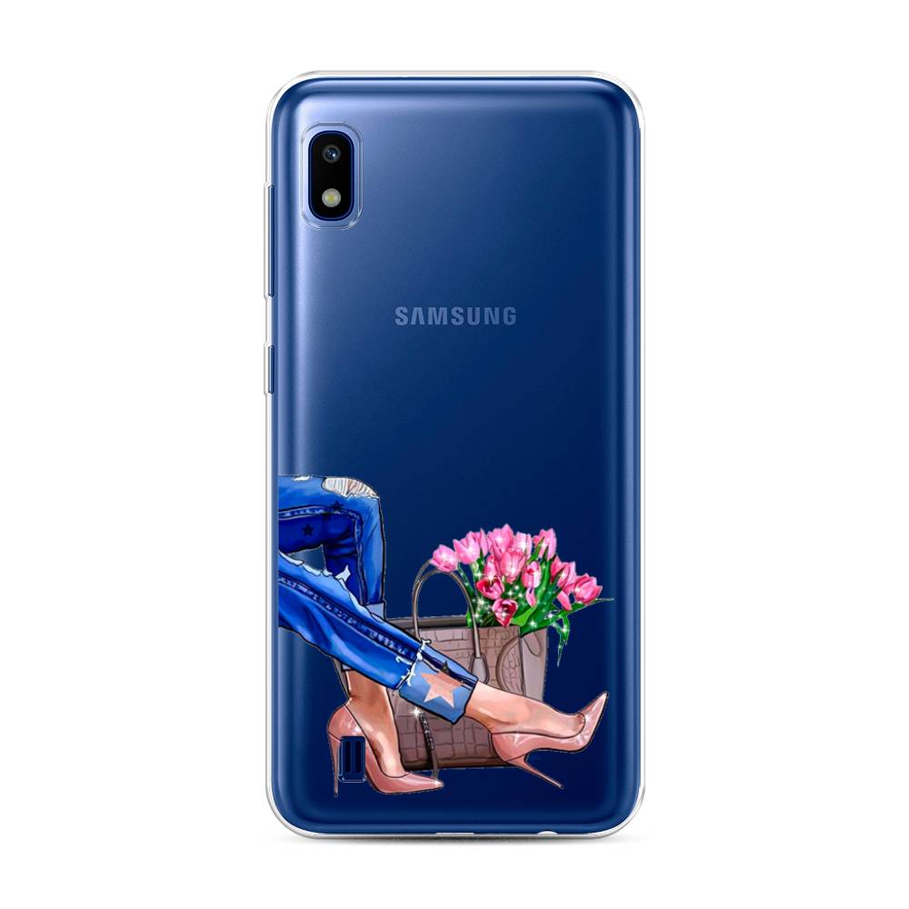 

Чехол Awog на Samsung Galaxy A10 "Каблучки", Разноцветный, 27950-7