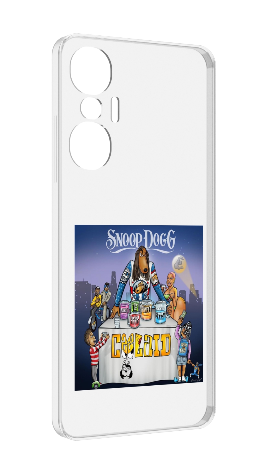 

Чехол Mypads Snoop Dogg Coolaid Для Infinix Hot 20S Противоударный, Tocco