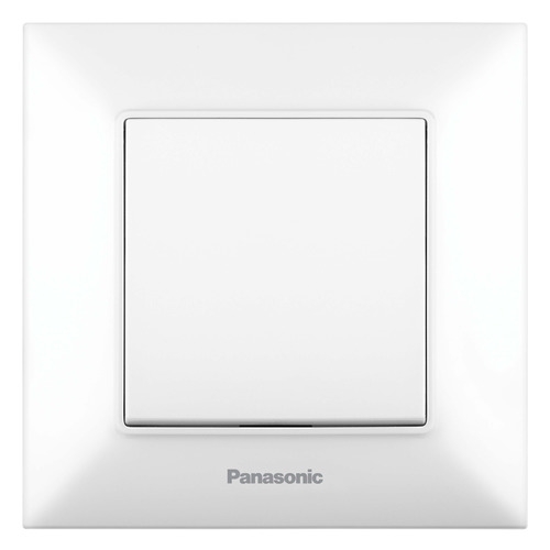 фото Выключатель panasonic arkedia slim скрыт. 1кл. промежут. ip20 белый (wntc00052wh-ru)