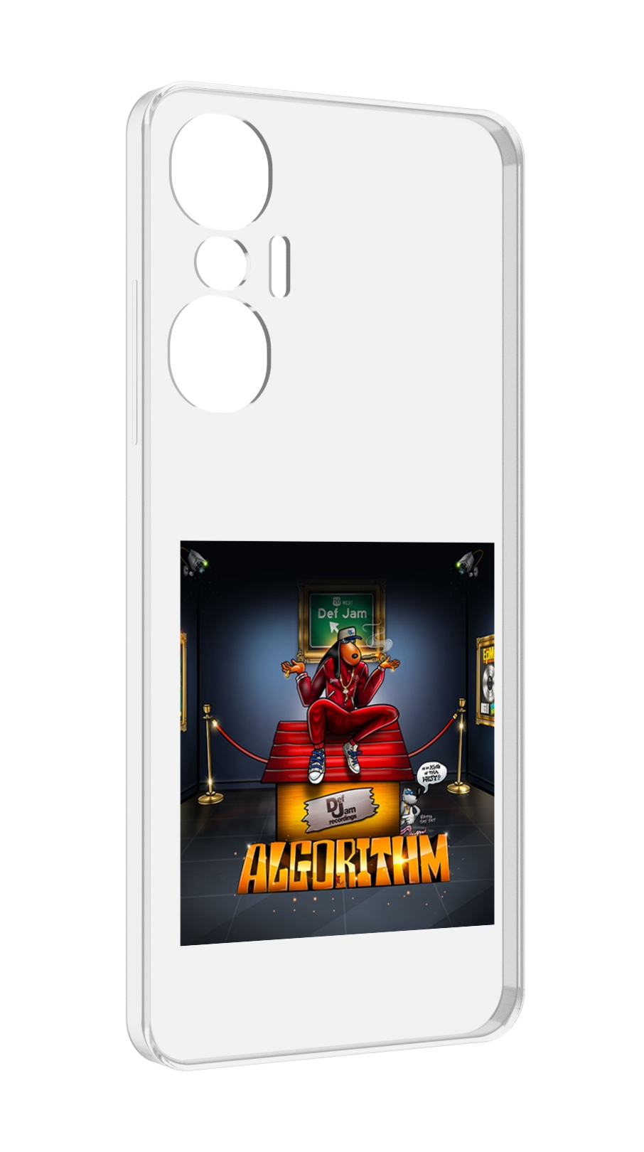 

Чехол MyPads Snoop Dogg ALGORITHM для Infinix Hot 20S противоударный, Tocco