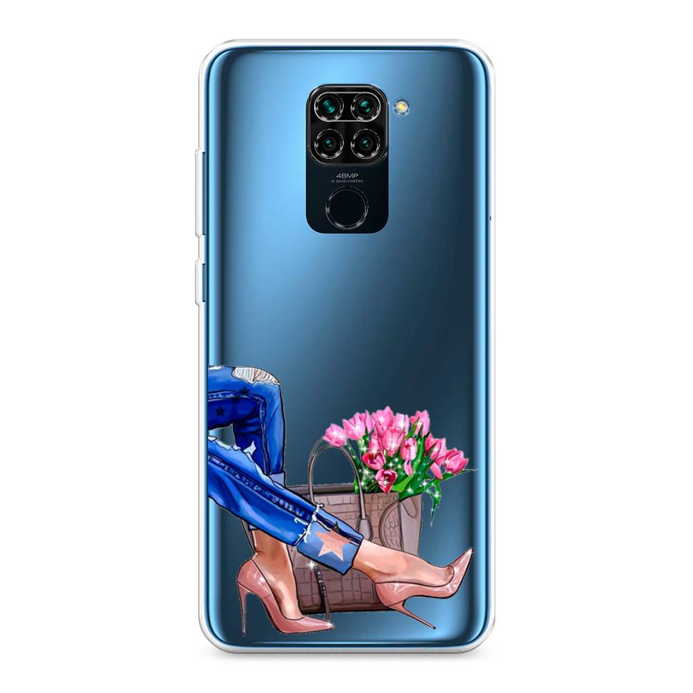 

Чехол Awog на Xiaomi Redmi Note 9 "Каблучки", Разноцветный, 38150-7