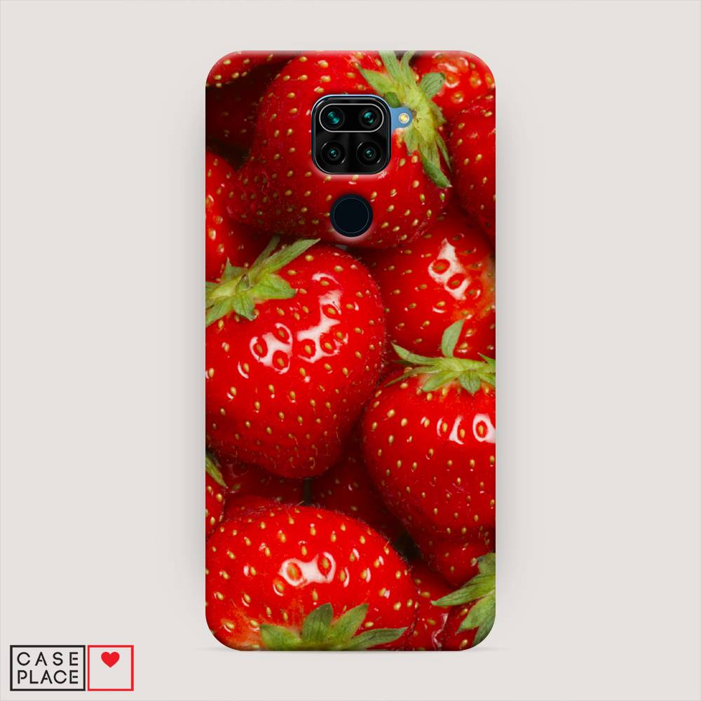 

Пластиковый чехол "Клубника" на Xiaomi Redmi 10X 4G, 38220-7