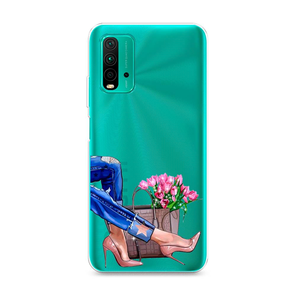 

Чехол Awog на Xiaomi Redmi 9T "Каблучки", Разноцветный, 39850-7