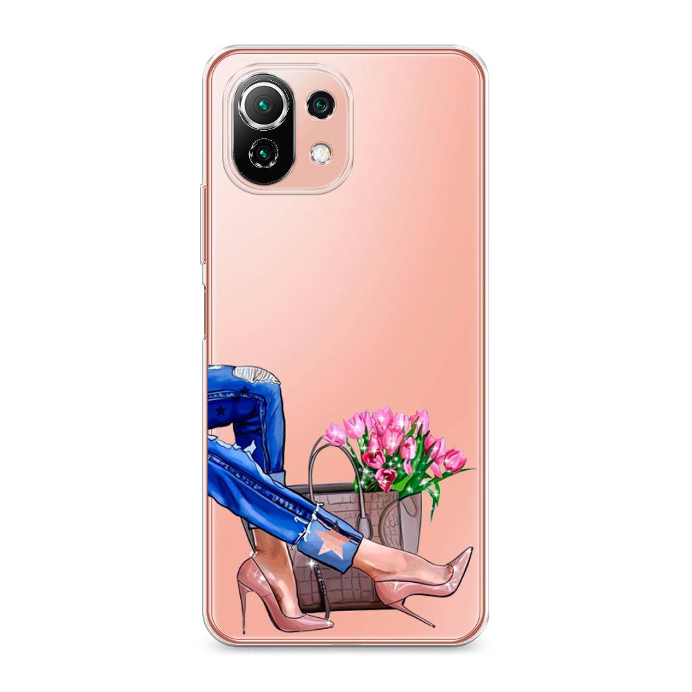 

Чехол Awog на Xiaomi Mi 11 Lite "Каблучки", Разноцветный, 310250-7