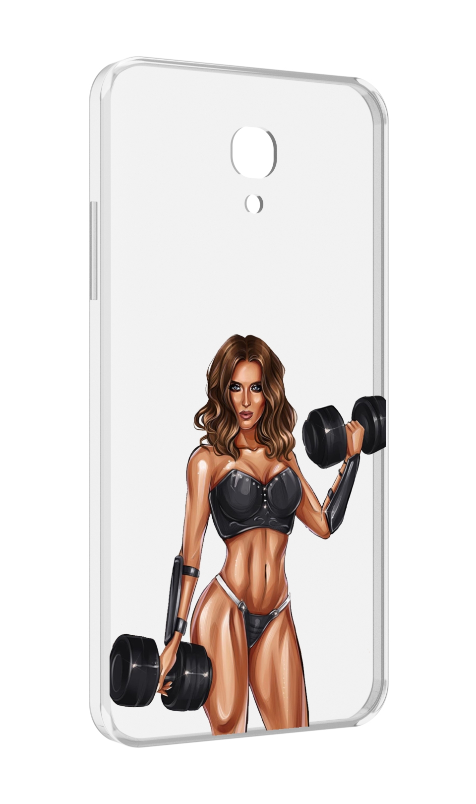 

Чехол MyPads девушка с гантелями спорт женский для Lenovo Vibe P2 5.5 (P2a42), Прозрачный, Tocco
