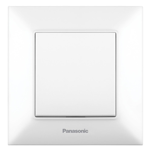 Выключатель Panasonic Arkedia Slim скрыт. 1кл. IP20 белый (упак.:1шт) (WNTC00432WH-RU) рамка panasonic arkedia 54759 3м вертикальная белая wmtf0813 2wh res