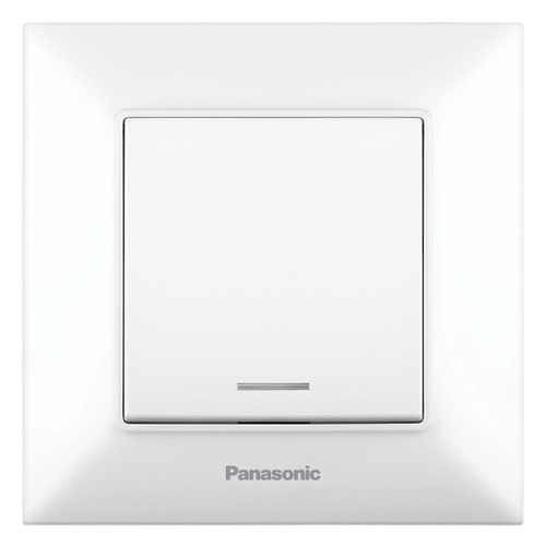 фото Выключатель panasonic arkedia slim скрыт. 1кл. ip20 белый (упак.:1шт) (wntc00022wh-ru)