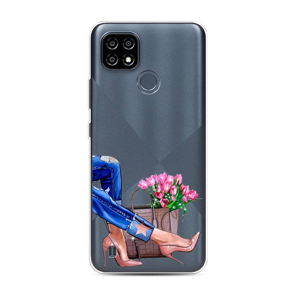 

Чехол Awog на Realme C21Y "Каблучки", Разноцветный, 256850-7