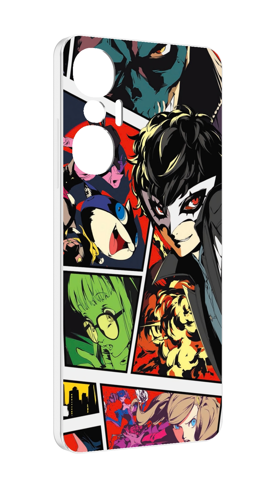 

Чехол MyPads Persona 5 art для Infinix Hot 20S противоударный, Tocco