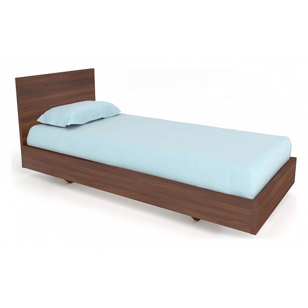 Кровать односпальная Ирина КР.010.800-00 орех экко BRN_2282