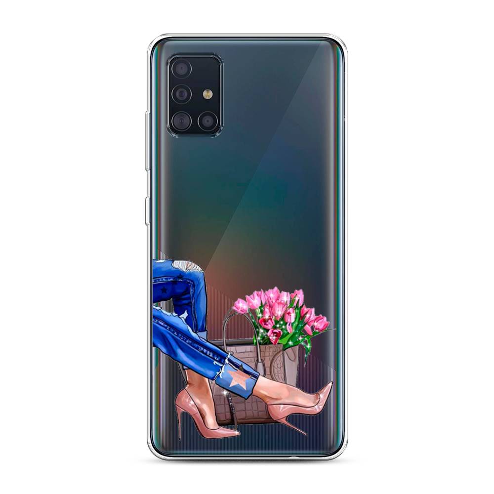 

Чехол Awog на Samsung Galaxy A51 "Каблучки", Разноцветный, 28950-7