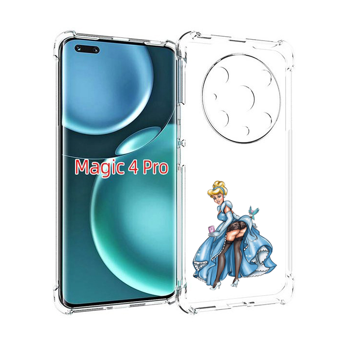 

Чехол MyPads девушка-в-платье-красивая женский для Honor Magic4 Pro, Прозрачный, Tocco