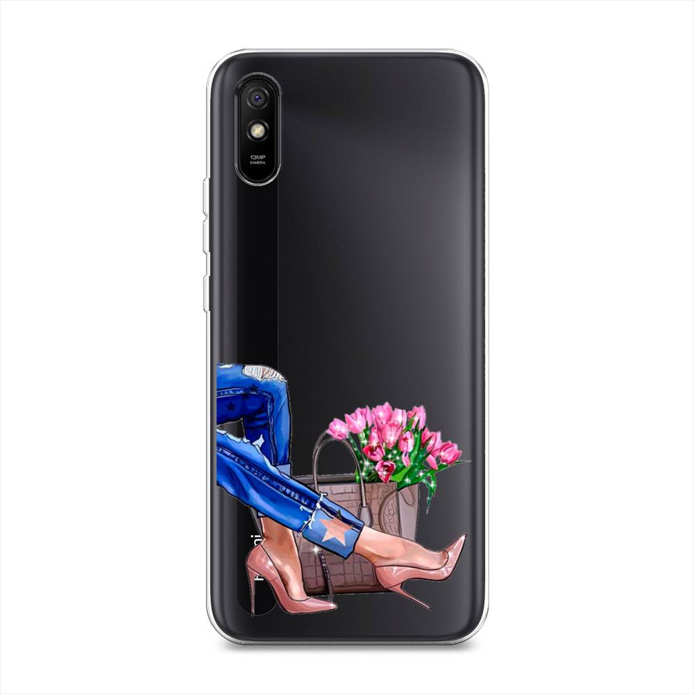 

Чехол Awog на Xiaomi Redmi 9A "Каблучки", Разноцветный, 38950-7