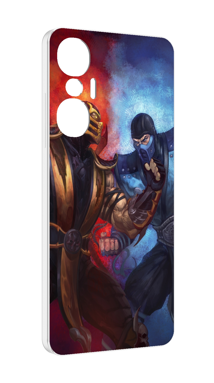 

Чехол MyPads Mortal Kombat art для Infinix Hot 20S противоударный, Tocco