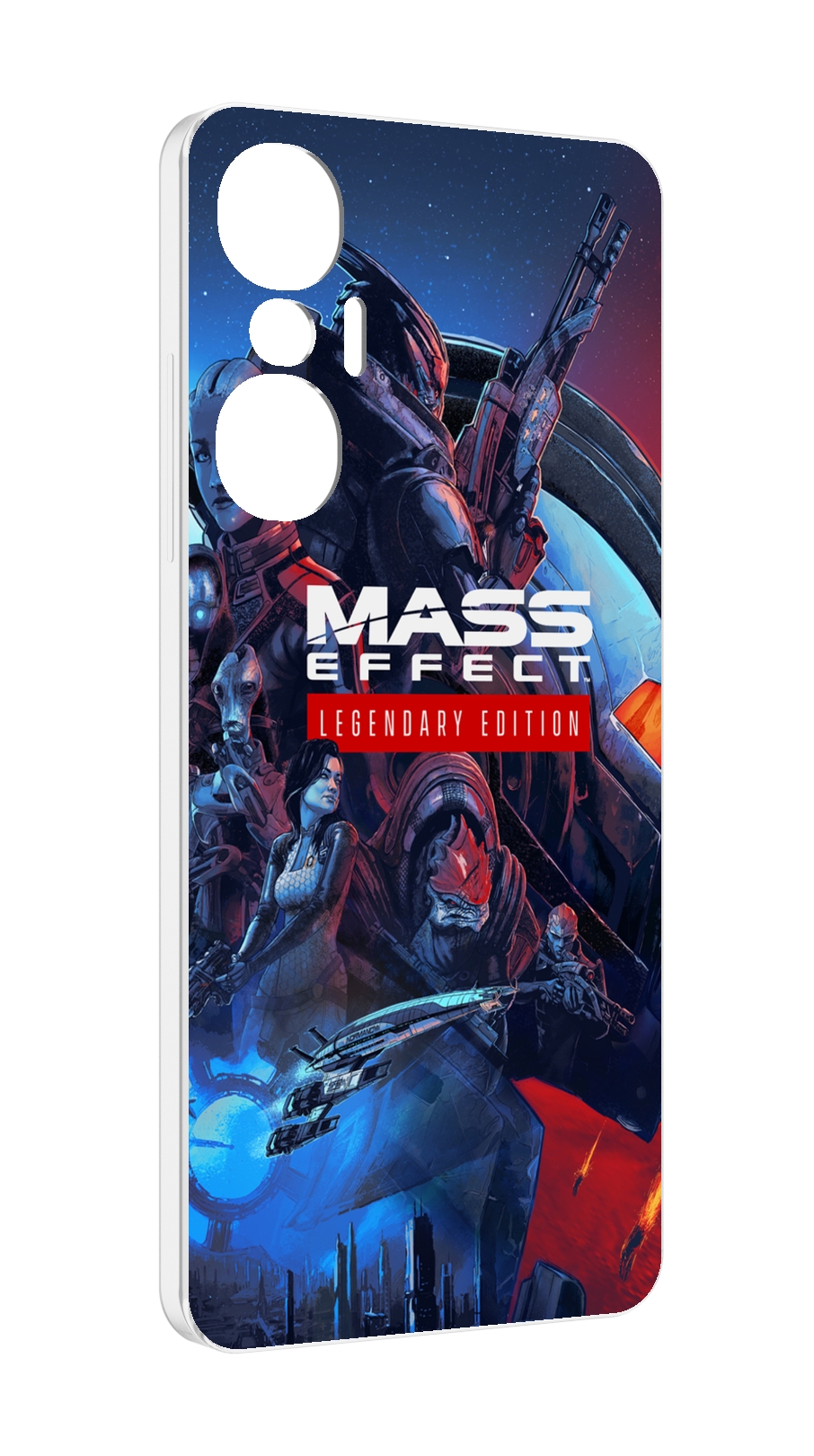 

Чехол MyPads Mass Effect Legendary Edition для Infinix Hot 20S противоударный, Tocco