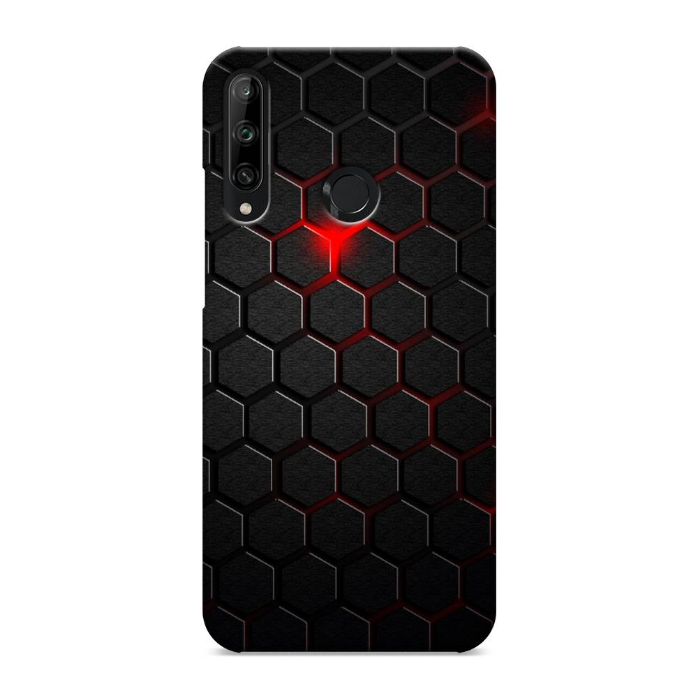 

Чехол Awog "Фон соты красные" для Honor 9C, 612520-2