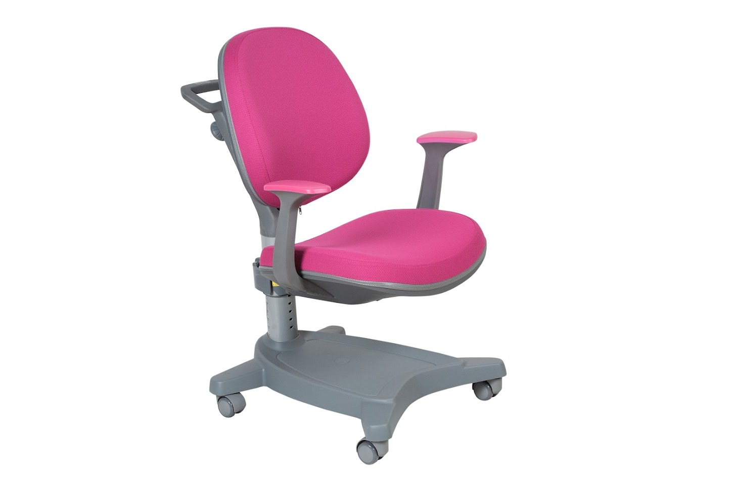 Растущее детское кресло с подлокотником и с подставкой для ног, FUNDESK,Pratico II pink