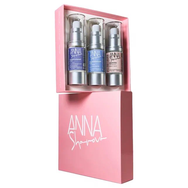 Сет Super-Beauty-box 5 ANNA SHAROVA крем для лица сто рецептов красоты источник увлажнения преображающий 40 мл